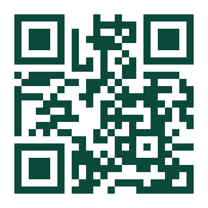 QR code to message us on WhatsApp